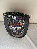 Halloween Phrases Trick or Treat Bag