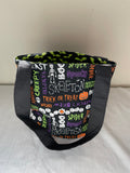 Halloween Phrases Trick or Treat Bag