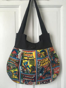 Captain America Comic Books Purse