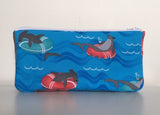 Lounging Sharks Toiletry Bag