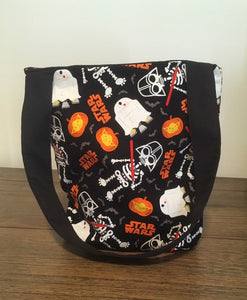 Darth Vader Skeleton Trick or Treat Bag