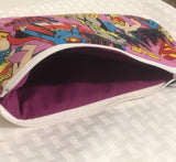 Batgirl, Supergirl, Wonder Woman Toiletry Bag