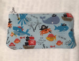 Pirate Sea Life Animals Coin Pouch