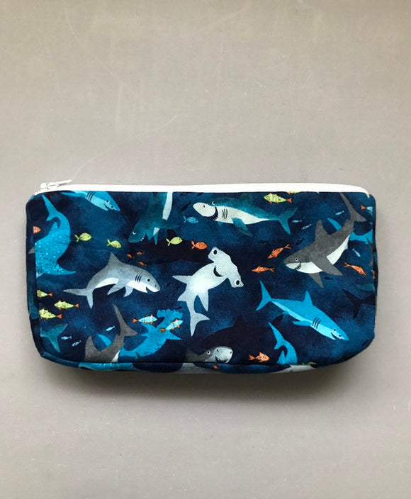 Smiley Sharks Toiletry Bag