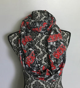 Walking Dead Long Infinity Scarf