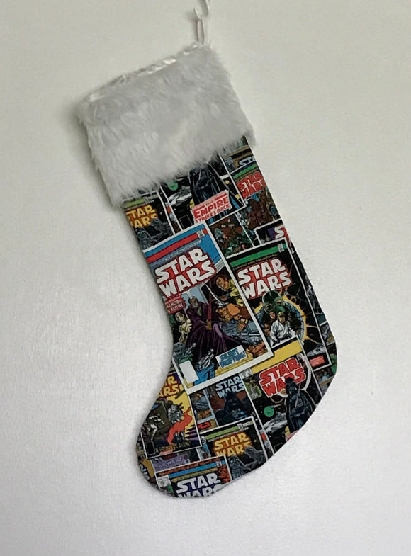 Star Wars Comic Book Covers Christmas Stocking